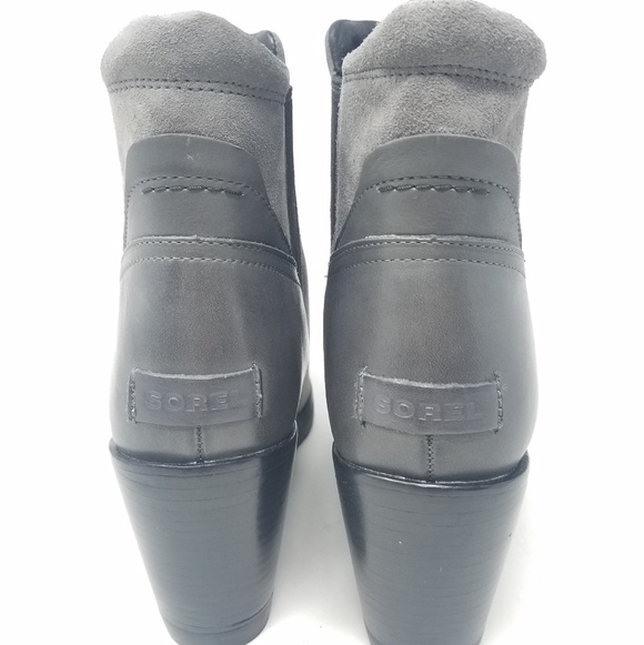 Sorel 11 After Hours suede wedge Chelsea boots - Picture 5 of 7